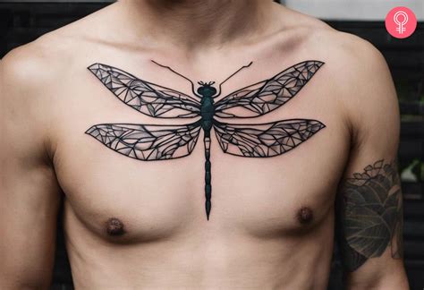 8 Creative Geometric Chest Tattoo Idea Designs And Meaning