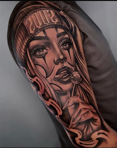 Gangster Girl Tattoo Artofit