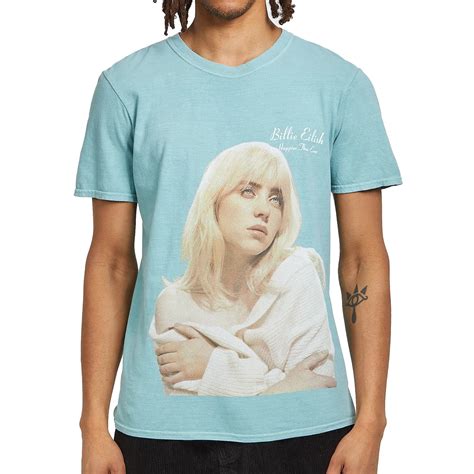 Billie Eilish Happier Than Ever T Shirt Sage Green Hhv