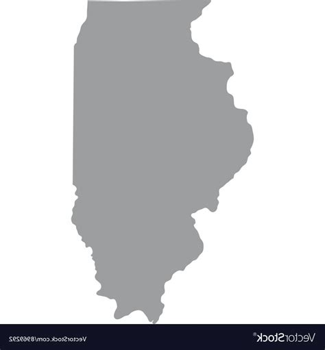 Illinois Outline Vector at GetDrawings | Free download