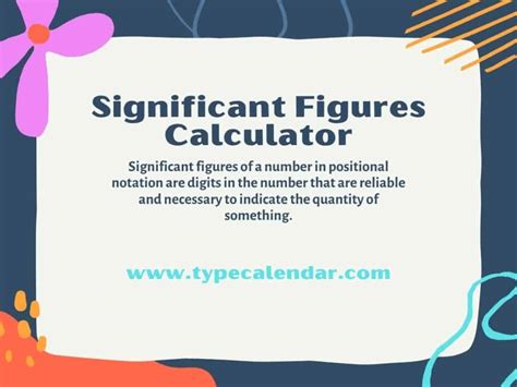 Sig Fig Calculator Significant Figures Counter