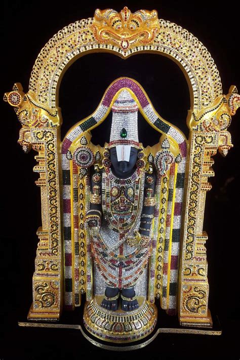 Buy Generic Handicraft White Metal God Tirupati Balaji Sri