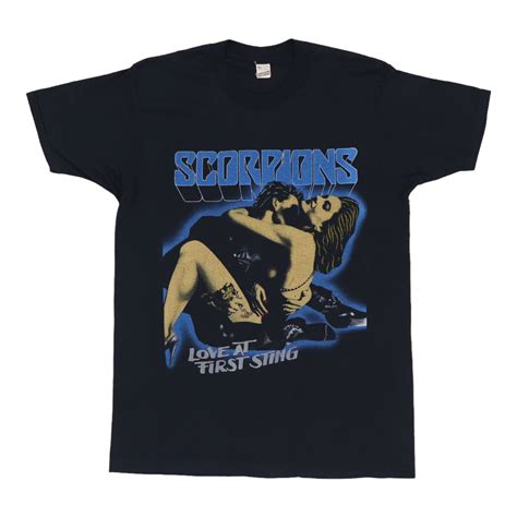 1984 Scorpions Love At First Sting Tour Shirt Wyco Vintage