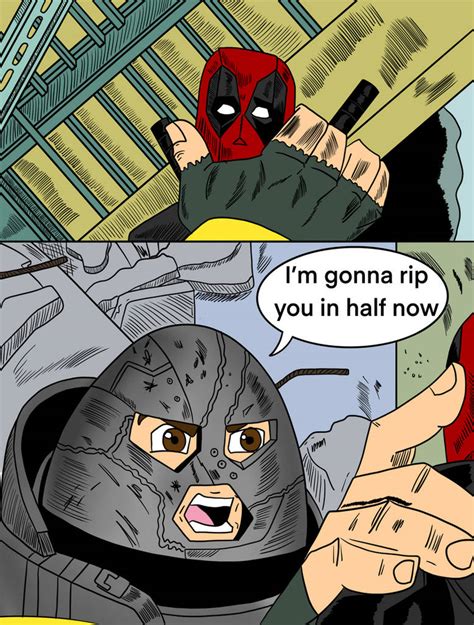 Deadpool meeting Juggernaut by matiriani28 on DeviantArt