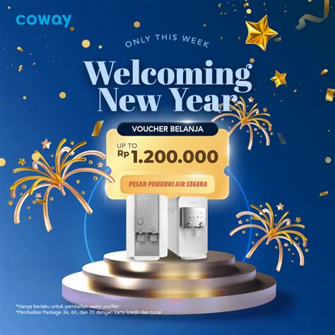 Welcoming New Year Promo Awal Tahun 2024 Coway Coway Jakarta