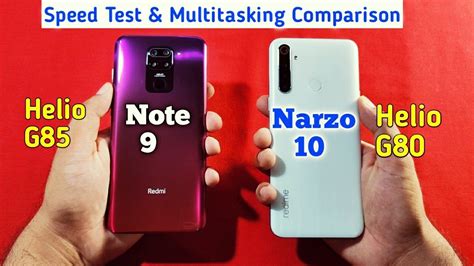 Redmi Note Vs Realme Narzo Speed Test Multitasking Comparison