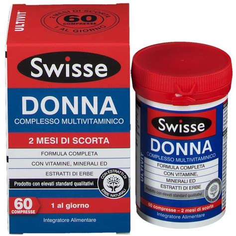 Swisse Donna Complesso Multivitaminico 60 Compresse Più Medical