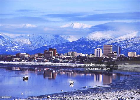 Downtown Anchorage Alaska High-Res Stock Photo - Getty Images