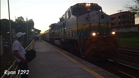 Trem de passageiros Vitória Minas chegando em Baixo Guandu YouTube