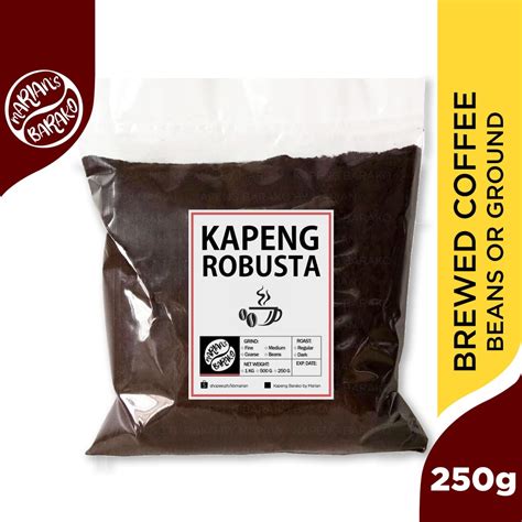 KBM Authentic Batangas Kapeng Robusta Coffee 250G 100G Kapeng