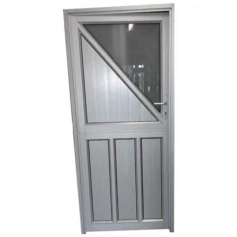 Silver Aluminium Aluminum Single Grey Door At Rs 600 Square Feet In