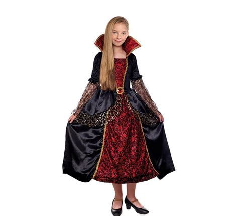 D Guisement De Comtesse Vampire Gothique Pour Fille