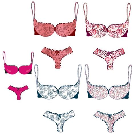 Elegant Lingerie Royalty Free Vector Image VectorStock