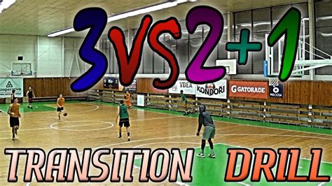 3 On 2 1 🏀 Continuous Transition Offense And Defense Team