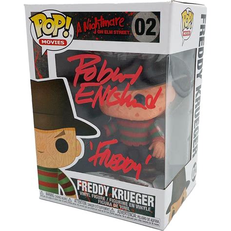 Robert Englund Autographed 'freddy Krueger' Funko Pop! Figure Auction