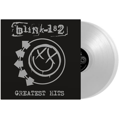 Blink 182 - Greatest Hits (Clear) 2XLP Vinyl