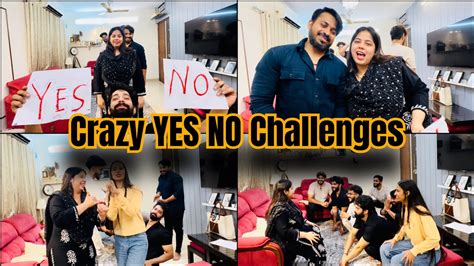 Funniest Challenge Ever😂 Mandli Ne Kiya Ek Saath Yes Or No Challenge