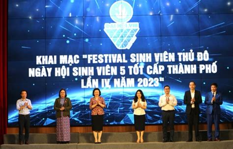 Hà Nội: Ngày hội “Sinh viên 5 tốt” thu hút hơn 5.000 đoàn viên, sinh viên