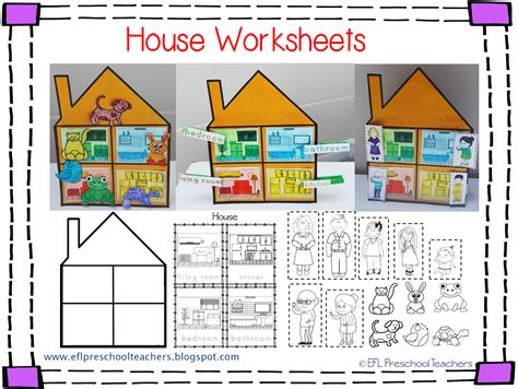 House Unit For Kindergarten Efl Kindergarten Activities Elementary Special Education