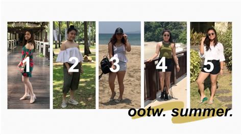 5 Summer Outfit Ideas Philippines Youtube