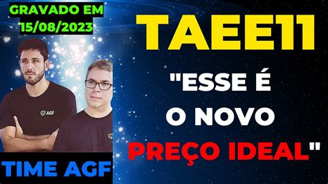 Alerta De Pre O Taee Por R Taee Ou Taee Agf Melhor