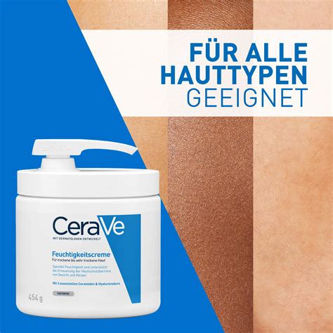 CeraVe Feuchtigkeitscreme feuchtigkeitsspendende Körpercreme für