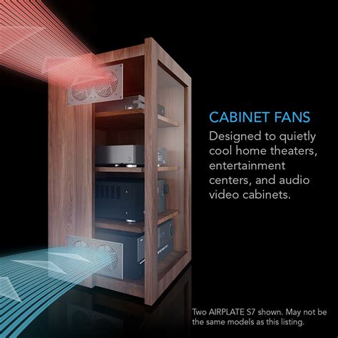 Airplate S5 Home Theater And Av Quiet Cabinet Cooling Fan System 8