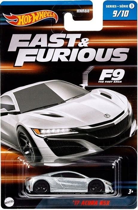 Acura Nsx Autko Hot Wheels Szybcy I W Ciekli Fast Furious