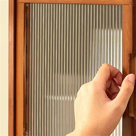 Reeded Glass Film Fluted Glass Window Film Etsy Uk Trong