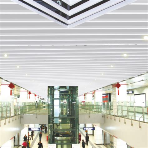 Linear Aluminium Ceiling Sheets Application Tranquil Global