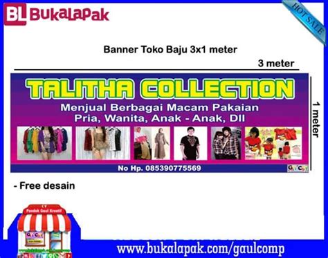 Detail Contoh Banner Jualan Baju Koleksi Nomer 6