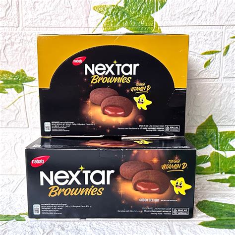 Jual Nextar Brownies 1 Box Isi 10 Pcs Shopee Indonesia