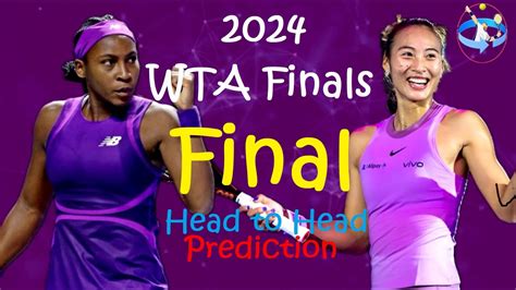 Coco Gauff Vs Qinwen Zheng Wta Finals Final Match Preview Youtube