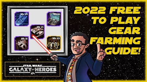 Swgoh Free To Play Gear Farming Guide Youtube