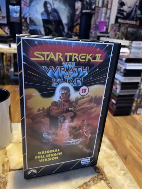 Star Trek The Wrath Of Khan Vhs Cic Video Starring George Takei