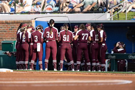 UPDATE: Due to weather the Texas A&M softball quarterfinals game has ...