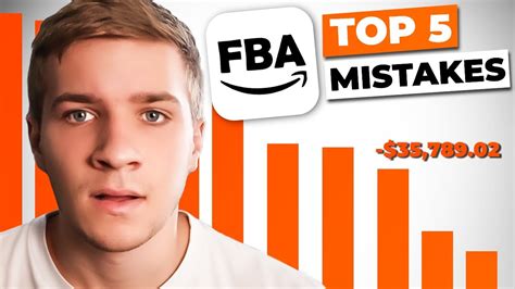 Top 5 Amazon FBA Mistakes And How To Fix Them YouTube