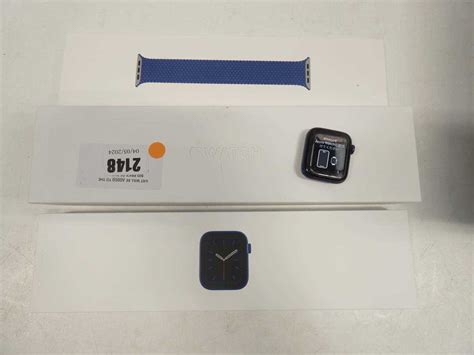 Lot 2148 - Apple Watch Series 6 40MM A2291 Blue