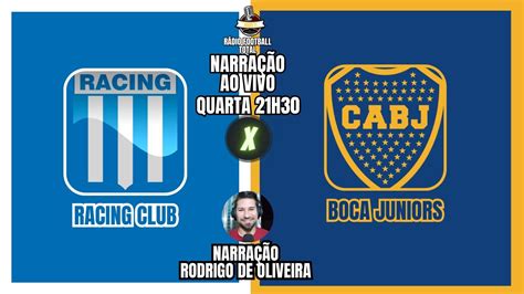 RACING CLUB X BOCA JUNIORS COPA LIBERTADORES QUARTAS DE FINAL AO