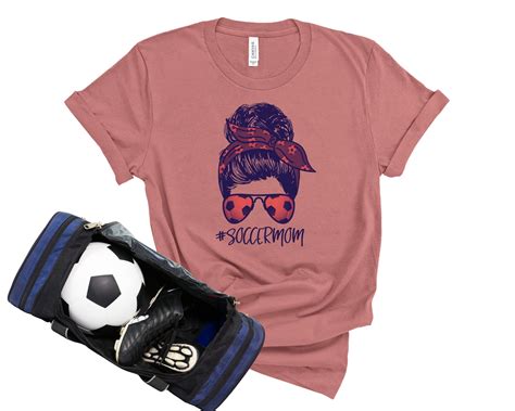 Cute Soccer Shirt Soccer Mom Shirt Ts For Mom Birthday Etsy Uk