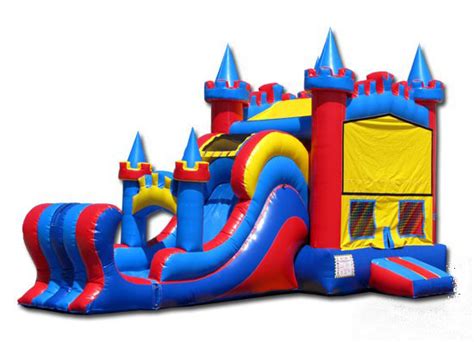 Inflatable bouncy castle slide - Child Rides