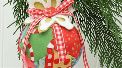 9 Easy Christmas Ornaments To Sew: Easy To Make - Nana Sews