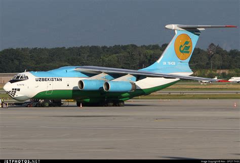 UK 76428 Ilyushin IL 76TD Uzbekistan Airways Alex JetPhotos