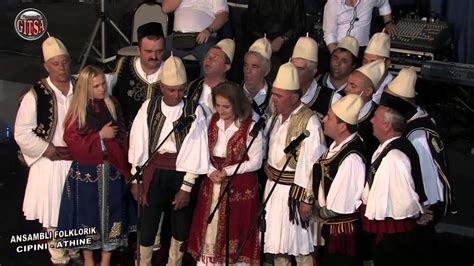 Ansambli Folklorik Cipini Live Ne Athine Koncert Nga Agron Kondi