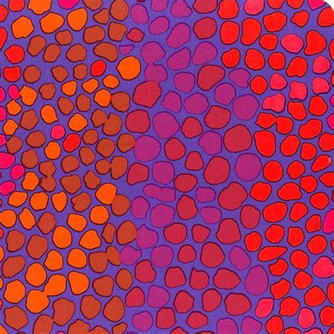 Qbbm004 Prune Pebble Mosaic Extra Wide Kaffe Fassett