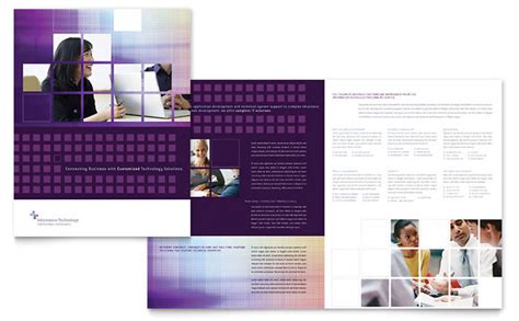 Technology Brochure Templates & Design Examples