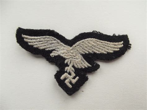 Ww German Luftwaffe Hermann Goering Division Side Cap Eagle Dbg