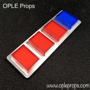 Ople Props Quality Rank Bar Isb Officer Push Buttons Cosplay Prop