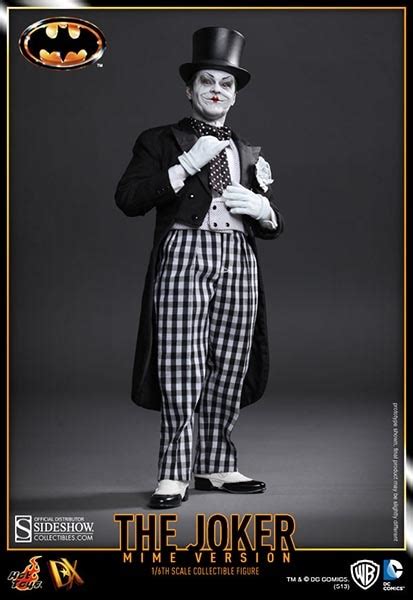 DC Comics The Joker 1989 Mime Version Sixth Scale Figure By Hot Toys Sideshow Collectibles