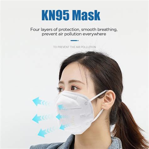 Buy 100pcs Kn95 Protective Mask Face Mask Nose Cover Personal